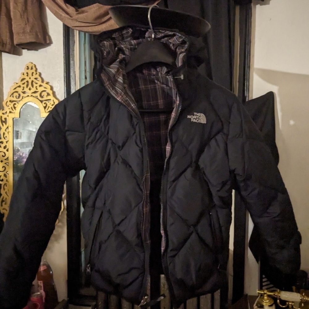 The North Face Black Quilted Puffer Jacket